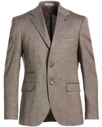 SUIT SARTORIA - Blazer Linen, Pes, Viscose, Elastane - Lyst