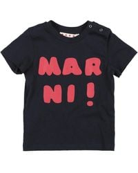 Marni - Midnight T-Shirt Cotton - Lyst