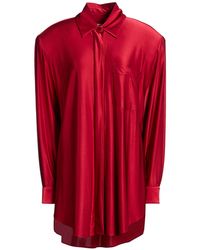 Alexandre Vauthier - Shirt Viscose, Elastane - Lyst
