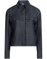 Agnona - Jacket Cotton, Wool, Polyamide, Elastane, Metal - Lyst
