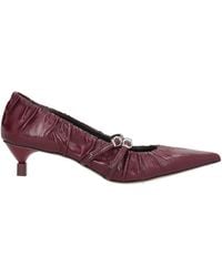 MSGM - Pumps Leather - Lyst
