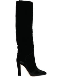 Alberta Ferretti - Boot Textile Fibers - Lyst
