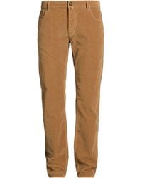Jacob Cohen - Camel Pants Cotton, Elastane - Lyst