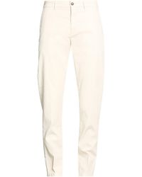 Siviglia - Ivory Pants Cotton, Elastane - Lyst