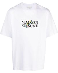 Maison Kitsuné - T-shirt - Lyst
