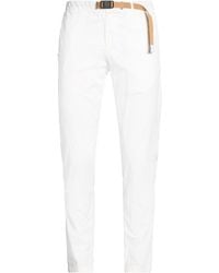 White Sand - Pants Cotton, Elastane - Lyst