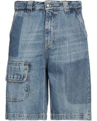 MSGM - Shorts Jeans - Lyst