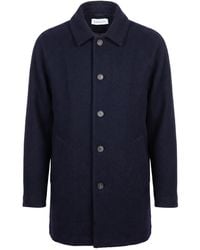 Bellwood - Midnight Coat Polyester, Wool - Lyst