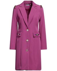 MARÇI by GIL SANTUCCI - Overcoat & Trench Coat Polyester, Elastane - Lyst