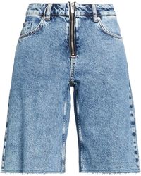 KARL LAGERFELD - Denim Shorts Organic Cotton - Lyst