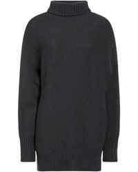 Alysi - Chocolat Turtleneck Merino Wool, Cashmere - Lyst
