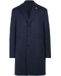 Luigi Bianchi - Midnight Coat Wool, Cashmere - Lyst