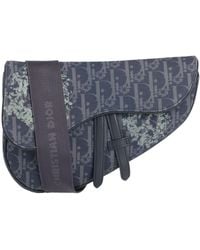 Dior - X Tremaine Emory -- Midnight Cross-Body Bag Textile Fibers - Lyst