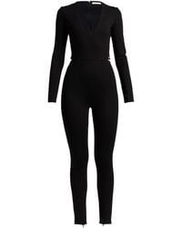 Patrizia Pepe - Jumpsuit Viscose, Polyamide, Elastane - Lyst