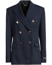Versace - Blazer Virgin Wool, Elastane - Lyst