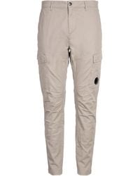 C.P. Company - Pants Cotton, Elastane - Lyst