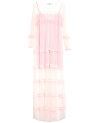 Blugirl Blumarine Long Dress - Pink