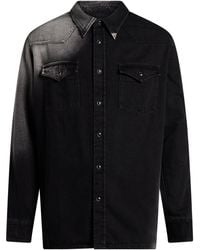 MM6 by Maison Margiela - Denim Shirts - Lyst