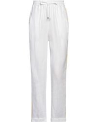 Kiton - Pants Linen, Polyester - Lyst