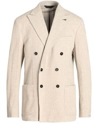 Paoloni - Blazer Virgin Wool, Cashmere, Elastane - Lyst