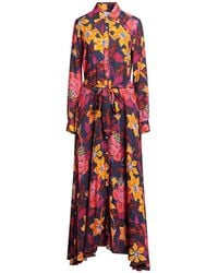 Sara Roka - Maxi Dress Viscose, Wool - Lyst