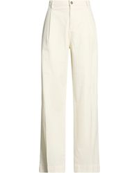Briglia 1949 - Ivory Pants Modal, Cotton, Elastane - Lyst