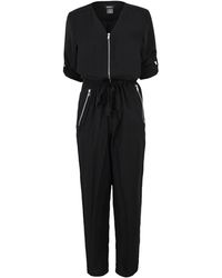 dkny black jumpsuit