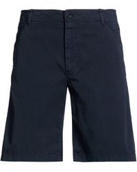 Drumohr - Midnight Shorts & Bermuda Shorts Cotton, Elastane - Lyst