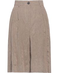 SOLOTRE - Shorts & Bermuda Shorts Viscose, Linen, Cotton - Lyst