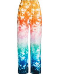 CASABLANCA - Pants Silk - Lyst