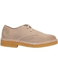 Clarks - Dove Lace-Up Shoes Soft Leather - Lyst