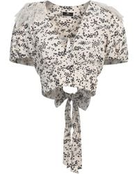 Elisabetta Franchi - Top - Lyst