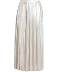 SEVENTY VENEZIA - Midi Skirt Polyester - Lyst