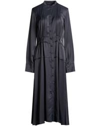 Jil Sander - Midi Dress Viscose - Lyst