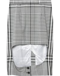 Burberry - Midi Skirts - Lyst