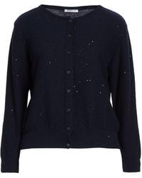 ROSSO35 - Cardigan Virgin Wool, Cashmere, Polyester - Lyst