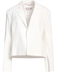 Agnona - Blazer Cotton, Viscose, Elastane, Metal - Lyst