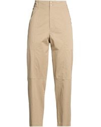 Gentry Portofino - Camel Pants Cotton, Elastane - Lyst