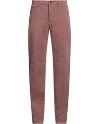 Briglia 1949 - Mauve Pants Cotton, Elastane - Lyst
