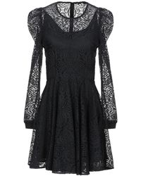 Maje Short Dress - Black