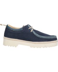 Pànchic - Lace-Up Shoes Leather, Textile Fibers - Lyst