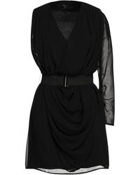 Full Circle Short Dress - Black