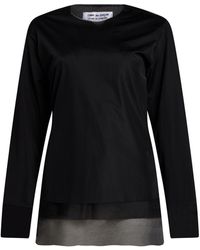 Comme des Garçons - Top Polyester - Lyst