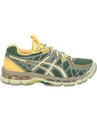 Asics - Mesh And Leather Sneakers - Lyst