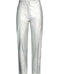 Haveone - Pants Polyurethane, Viscose - Lyst