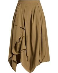 High - Midi Skirt - Lyst