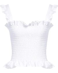 Liu Jo - Top Cotton, Polyester, Elastane - Lyst