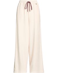 Berna - Ivory Pants Polyester, Elastane - Lyst