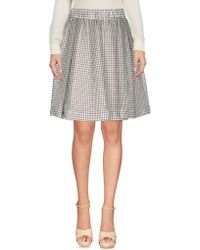 MSGM Knielanger Rock - Schwarz