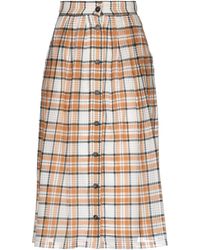 Roberto Collina - Midi Skirt - Lyst